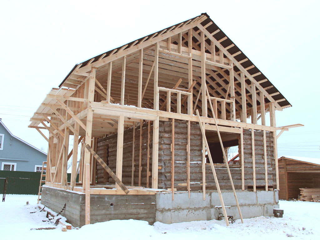 реконструкция деревянного дома